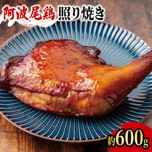 阿波尾鶏 鶏肉 照焼ローストチキン 1本（約600g） 鳥肉 とりにく 鶏 鳥 とり チキン モモ もも肉 スパイス 焼き鳥 焼鳥 串カツ くしかつ ロースト 地鶏 阿波尾鶏 ブランド 高級 ギフト プレゼント 贈答 お取り寄せ グルメ クリスマス 誕生日 記念日 冷凍 真空パック 小分け 個包装 送料無料 徳島県 阿波市 有限会社阿波食品