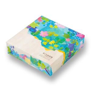 【小倉山荘】をぐら山春秋 あられ＆ショコラベイクド 化粧箱(大)（16袋）｜京都 あられ おかき 有名店 ギフト 人気セット お菓子 お菓子