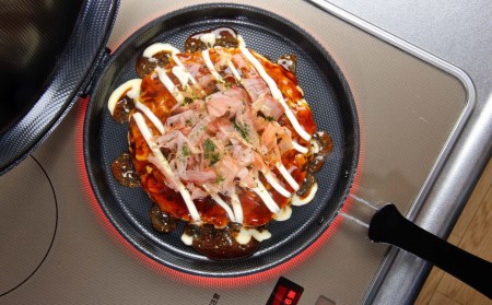IH対応お好み焼き・ホットケーキパン IH対応 キッチン用品 フライパン 燕三条製  【011S092】