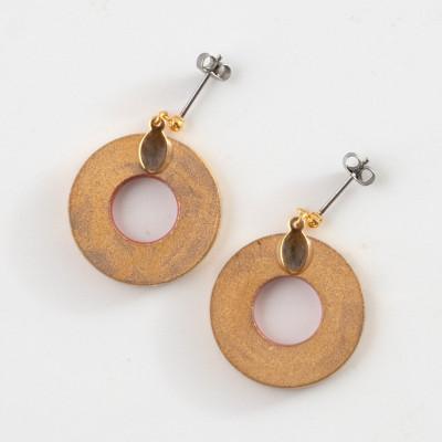 ふるさと納税 多治見市 【美濃焼】えんイヤリング『桜』【七窯社】 |  | 01