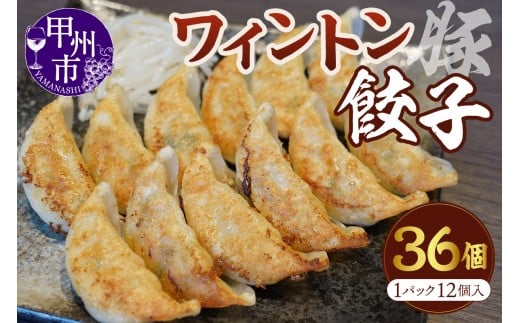 ワイントン餃子 12個入り 3パックセット（MWT）B13-201