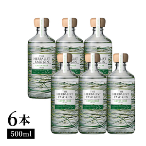 クラフトジン 500ml 6本 越後薬草 酒 クラフトジン
