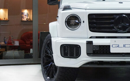 バンパーグリルフィン W465 G450d G580 カー用品 オリジナル メルセデス 岐阜市 / グリッド[ANHT009]