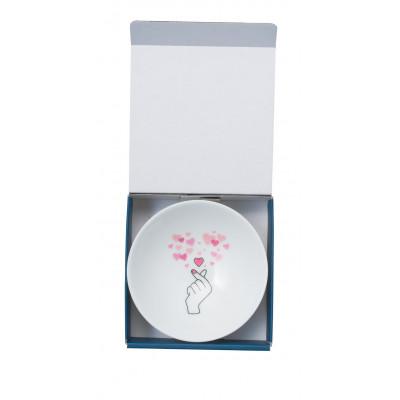 ふるさと納税 多治見市 【温度で変化する器】【美濃焼】 平盃(白)1個『冷感キュン』 |  | 02