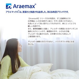 アラエマックス　ウォシュロン洗える掛布団　シングル(araeru-0001)  