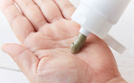 クレイ＆ハーブウォーターペースト クレイパック 洗顔 スペシャルパック フェイスケア スキンケア 天然由来成分 自宅エステ 保湿 肌ケア 大阪府高槻市/株式会社アロマ・フランス[AOEP004]