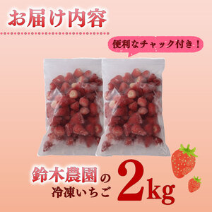 冷凍 いちご きらぴ香 2kg 【いちご】