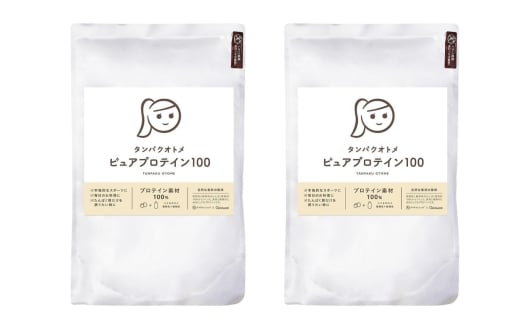 プロテイン タンパクオトメ 2袋 ピュアプロテイン100 ×2 | プロテイン ソイプロテイン ホエイプロテイン 女性 プロテイン 美容 プロテイン プロテインシェイカー プロテイン サプリメント タマチャンショップ 大分県 中津市