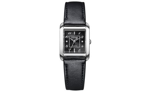 【期間限定(12/25～1/31)寄附額】シチズン 腕時計 シチズンL EW5600-10E CITIZEN 時計 SQUARE Collection 岩手県 北上市 P0123 植物由来(リンゴ)のバンド アップルレザー SDGs 松村時計店 レディース ファッション 小物 アクセサリー