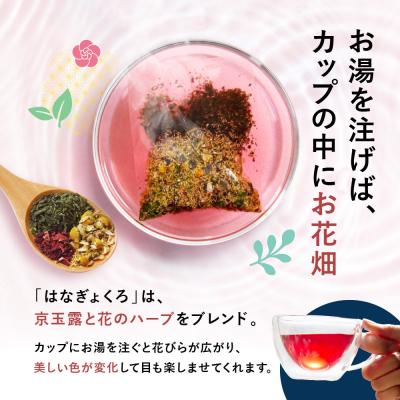 ふるさと納税 京都市 【京都ぎょくろのごえん茶】4色の玉露ハーブティー はなぎょくろ 飲み比べセット |  | 02