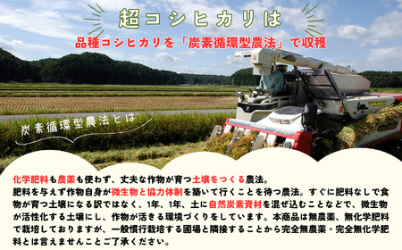 超コシヒカリ 玄米10kg（5kg×2袋）精米したて白米発送