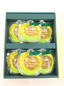 【さわやか甘夏みかんゼリー「なつみ」6個入り×3箱】化粧箱入り【kmkn0153】