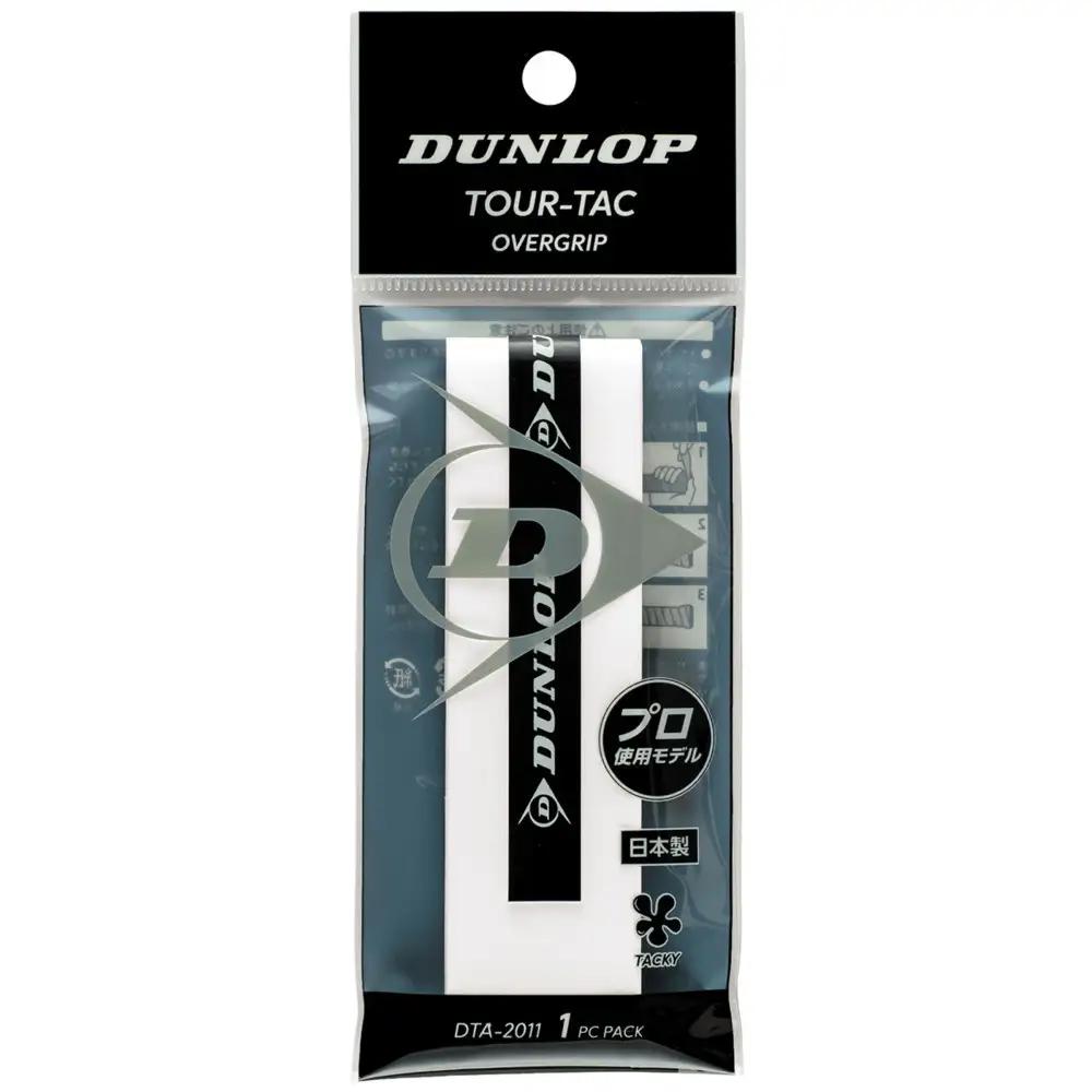 ダンロップ　テニス　グリップ　TOUR-TAC　5枚セット　＜カラー：ホワイト＞