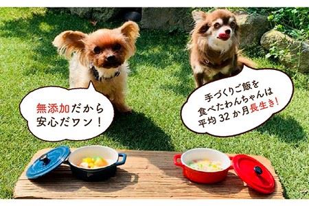 犬の無添加ごはん☆具だくさんカレー＆クリームシチュー＆ミネストローネ☆スモークソーセージ入り（各2袋・全6袋） ワンちゃん フード 無添加 ご褒美 うれしい 猪肉 鶏肉 わんこin食堂 [FCG036