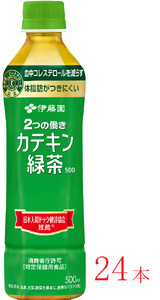 伊藤園　【特保】 カテキン緑茶「500ｍｌ×24本」