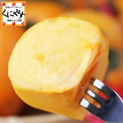 ふるさと納税 八幡浜市 国安さんちのひらたねなし柿 7.5kg【F20-27】 |  | 01