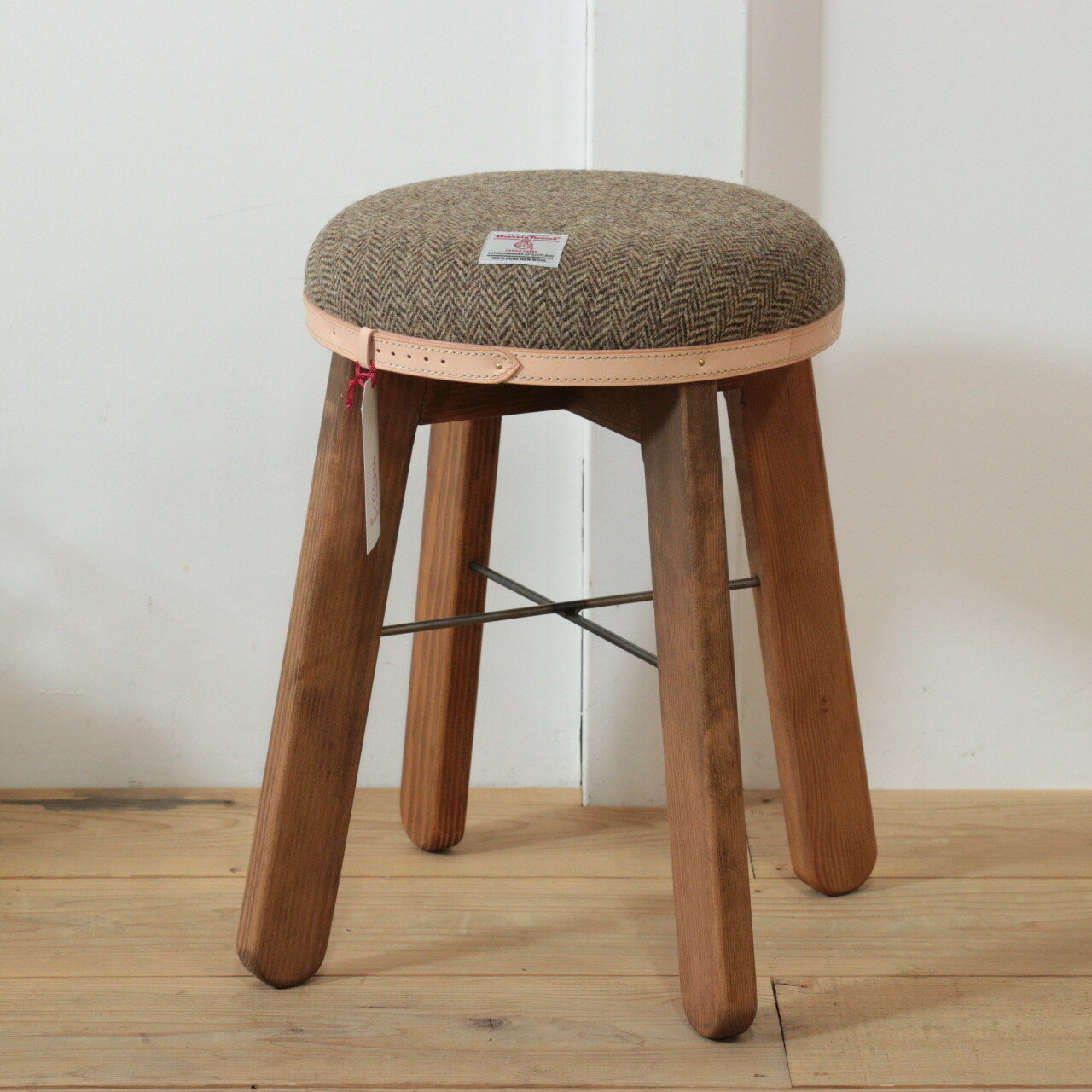 【ふるさと納税】【選べるカラー】ハイスツール HARRIS TWEED（ハリスツイード） | スツール インテリア ハリスツイード 人気 おすすめ 送料無料