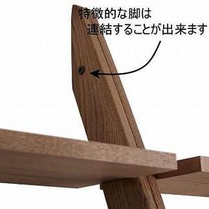 テレビボード　DEEP 115　天然木　欧風　ウォールナット