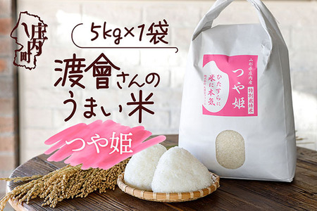 渡會さんのうまい米！つや姫 5kg 令和7年産 2025年産 ブランド米 コシヒカリの原点、亀の尾発祥の地 庄内