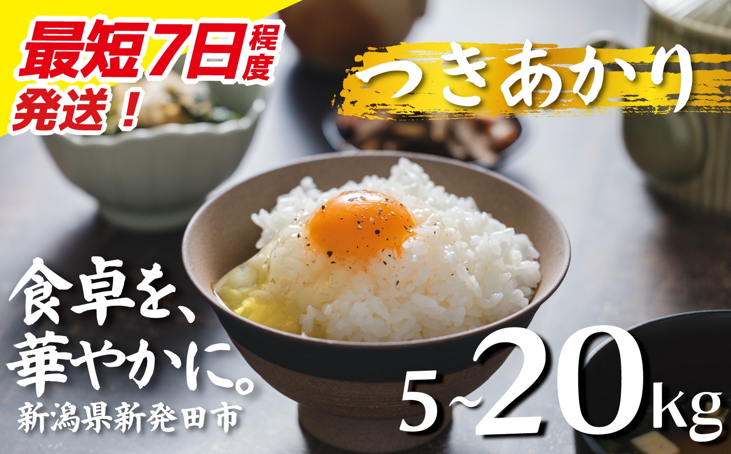 
                  【最短7日発送】つきあかり 選べる 5kg 10kg 20kg 令和7年産  コシヒカリ こしひかり 同等以上の食味 ご飯 備蓄 コメ お米 米 こめ 新潟産 新潟米 新潟県 新潟 新発田 新発田市 国産 新発田市産 斗伸 toushin036P
                