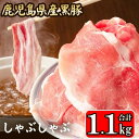 【ふるさと納税】【数量限定】【訳アリ】鹿児島県産 黒豚 しゃぶしゃぶ用 1.1kg ASR-2163 豚肉 黒豚 豚肉 豚 肉 しゃぶしゃぶ 冷凍 国産 鍋 カレー 豚汁 炒め物 父の日 母の日 父 母 食べ物 グルメ 誕生日 記念日 訳あり 鹿児島 鹿児島県産 薩摩川内市 送料無料