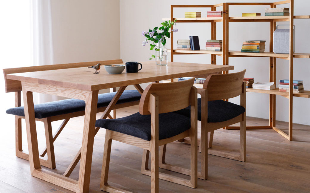 【HIRASHIMA】 ELEVATO Dining Table 154