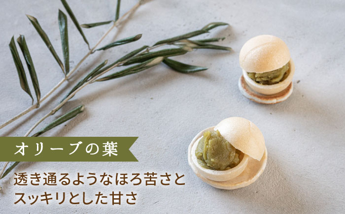 【お中元対象】【贈答用にも】糸モナカ4種セット 糸島市 /わかまつ農園 [AHB015]