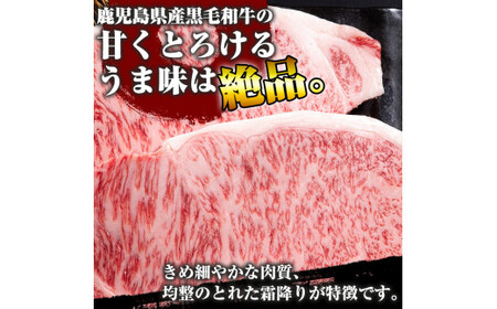 P-702 鹿児島県産黒毛和牛＜A5等級＞黒毛和牛特選サーロイン1本約12kg【きりしま畜産】牛肉 国産 ステーキ すき焼き ブロック肉