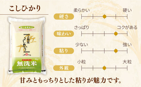 【佐賀県産米】令和5年産 無洗米 上場産こしひかり 計10kg（5kg×2袋） / お米 米 白米 コシヒカリ ふるさと納税米 / 佐賀県 / さが風土館季楽 [41AABE055]