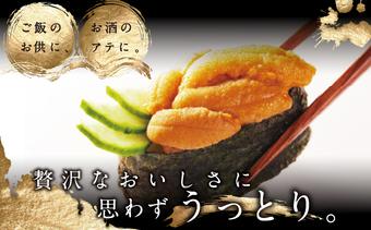 塩水キタムラサキウニ100g×3パック(2025年6月以降順次発送)  MATB014