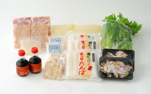 165P1502 比内地鶏きりたんぽ鍋