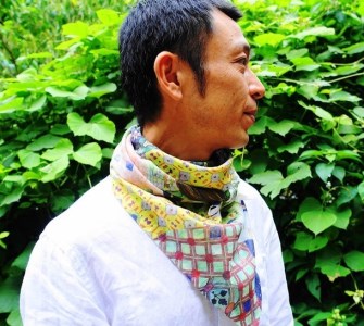 世界一楽しい南伊豆の自然が生んだ原画スカーフ