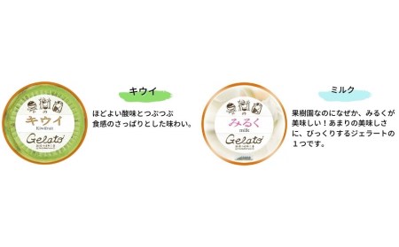 [春期限定]果樹園のジェラートセレクト春セレクト1 [6種×各1個] 合計6個セット ジェラート詰合せ アイス詰合せ ジェラートセット アイスセット 濃厚ジェラート  [田沢農園] 【010S299】