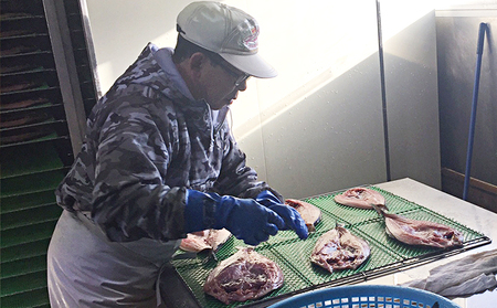 北海道 礼文島産 北の荒波が育んだ 極上 肉厚 開きほっけ 大サイズ350g以上×8枚［マルキュウ ジンポーフーズ］【 ほっけ ホッケ 開きほっけ 干物 大サイズ 肉厚 脂のり 焼き魚 海鮮 北海道産