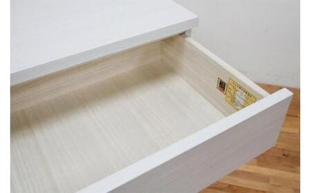 幅40-3段（奥行44cm）クローゼットチェスト「フィット」ホワイト色 桐たんす 押入れ収納 衣類収納【丸田木工】