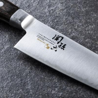 ふるさと納税 関市 H25-06 <湿式砥石を使用した本格刃付> ◇貝印 関孫六 木蓮 牛刀 180mm |  | 01
