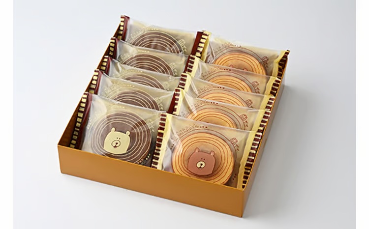 ミニバウムクーヘン詰め合わせ 10個入り 4箱 〔P-460〕 | 菓子 スイーツ 洋菓子 おかし デザート おやつ セット 詰め合せ アソート 個包装 バウムクーヘン 焼菓子 お取り寄せ プレゼント