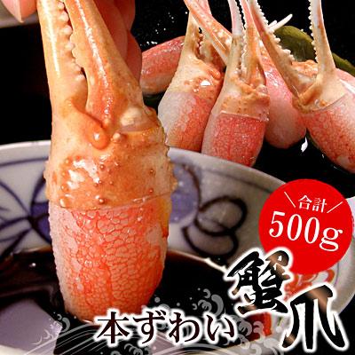 ふるさと納税 根室市 かに爪刺身500g A-07013