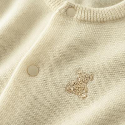 ふるさと納税 南アルプス市 ミキハウス【ゴールドレーベル】アラシャンカシミヤ カバーオール　アイボリー　80cm |  | 02