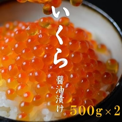 三陸産 いくら醤油漬け 3特 500g×2(1kg)