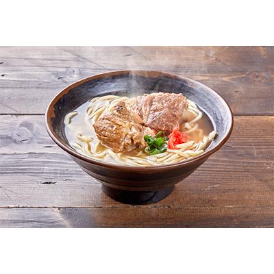 ふるさと納税 浦添市 宮良そばの本ソーキそば4食入り