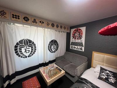 ペア宿泊券（1泊朝食付き）ご当地ルーム！　石田三成ルーム