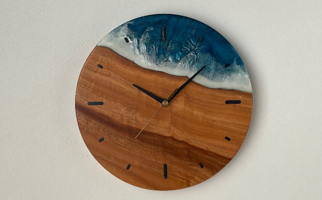 
                  オリジナル壁掛時計【ブルー＆ホワイト】
                