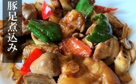 【缶詰】中華 美食シリーズ 8点セット（エビチリ・酢豚・牛すじ・豚足煮込み・麻婆豆腐・五目炒飯）国内製造 [F315]
