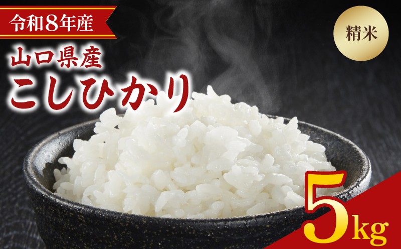 
                  【先行予約】 令和8年産 こしひかり 5kg 山口県 下関市産 ( 米 お米 白米 精米 おこめ コメ ライス お米5kg コシヒカリ ごはん ご飯 米5kg コシヒカリ米 国産米 おすすめ お取り寄せ 銘柄米 2026年産 5kg白米 産地直送 ) 下関 山口 【2026年9月より順次発送】
                