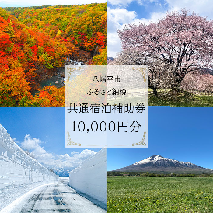 八幡平市共通宿泊補助券（10000円相当） ／ 選べる 宿泊施設 宿泊補助券 観光 旅行 チケット 人気 旅館 ホテル 温泉 温泉宿 お宿 宿泊 東北 岩手県 八幡平市 おすすめ