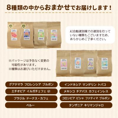 ふるさと納税 秋田市 自家焙煎珈琲 豆　100g×おまかせ3種セット|15_sfk-020301 |  | 03