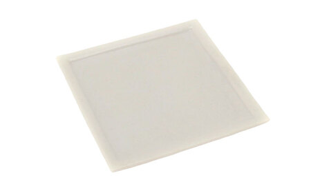 【瀬戸焼】6.0スクエアプレート 志野 2枚セット【ヤマハツクリタ株式会社】 / 食器 和食器 正角皿 スクエア皿/ 瀬戸市[BBDV018]