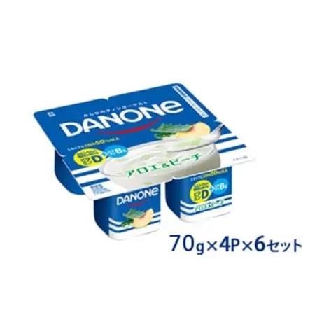 ダノン ダノンヨーグルト アロエ＆ピーチ ヨーグルト
