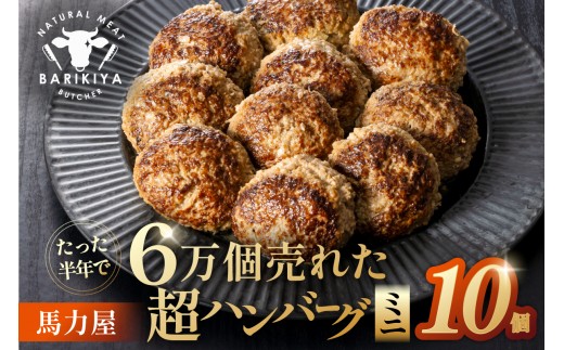 超ハンバーグミニ　10個【牛肉 飛騨牛 黒毛和牛 A5ランク 焼くだけ 簡単 おかず お弁当 おつまみ】